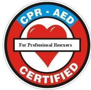 Bl- Cpr Aed For The Professional Rescuer Mon March 21st 6p-8p – Ese Crc